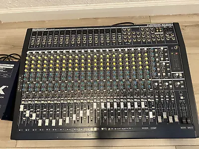Behringer Eurodesk MX2442A 24 Channel Mixing Console W/POWER SUPPLY • $375