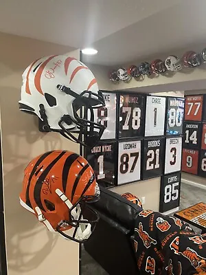 Football FULL SIZE Helmet Wall Hanger.  3d Printed PLA+ Display Holder Mount • $20