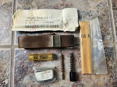 Unopened 1960s-70s USGI Issue M1 Garand Rifle Cleaning Kit W Nylon Sling • $39