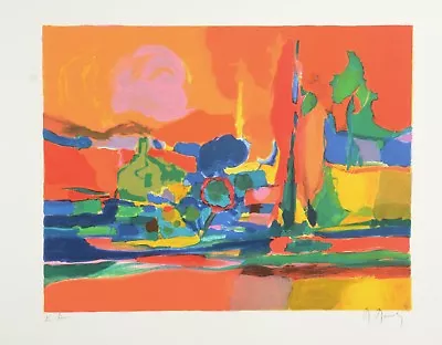 Marcel Mouly   Clairiere  Limited Edition Signed & Numbered Lithograph With COA • $275