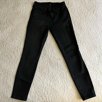 J Brand Womens Jeans Black High Rise Super Skinny Leggings Pants Size 25 • $20