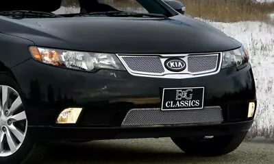 E&G Classics Fits 2010 Kia Forte 2pc Fine Mesh Chrome Grille • $201