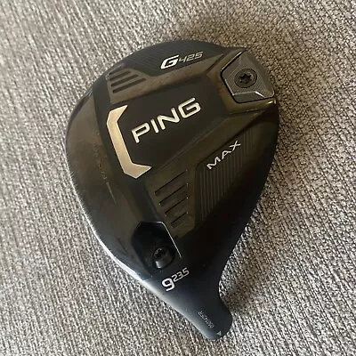 Ping G425 Max 9 Wood 9W 23.5* Left Hand W/ 3 Extra Shafts & Head Cover Included • $421.44