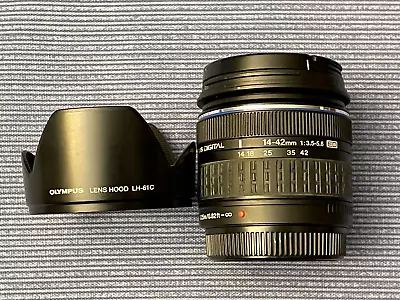 Olympus Digital 14-42mm Lens For Four-Thirds Camera + Hood • $27.99