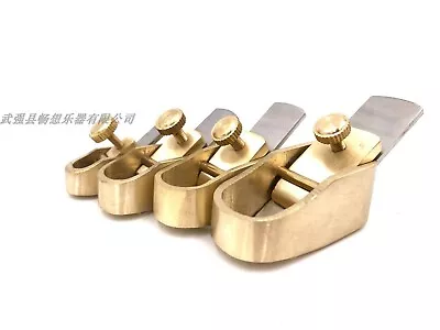 Brand New 4pcs Violin Viola Making Tool Mini Brass Convex Planes Diffrent Size • $42.30