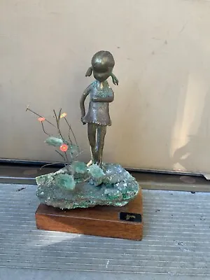Malcolm Moran Bronze Sculpture • $225