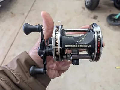 ABU Garcia Ambassadeur 6500C3 Bait Casting Fishing Reel SWEDEN • $85