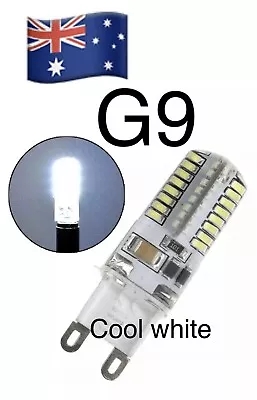 2X G9 Cool White LED COB Silicon Bulb Replace Halogen Light Bulb • $8.99