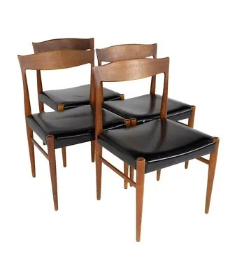 Arne Hovmand Olsen Mid Century Teak Dining Chairs - Set Of 4 • $3247