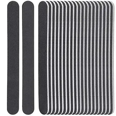 50 Pcs Nail Files For Acrylic Nails 100/180 Grit Double Sides Fingernail Files  • $12.57