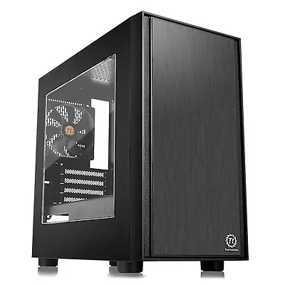 Thermaltake Versa H17 Mini Tower Micro ATX Gaming Computer PC Case With Window • $101