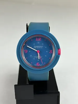 Unisex Prestige Medical Nurse Blue Pink Dial Blue Silicone Band Analog Watch • $19.99