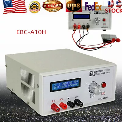EBC-A10H 5A-10A Electronic Load Battery Capacity Tester Charge Discharge Tester • $72.20