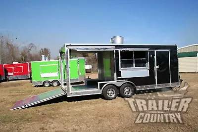 $32895 • Buy New 8.5x20 V Nose Enclosed Cargo Food Vending Trailer Mobile Kitchen