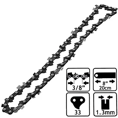 £13.58 • Buy 33 Drive Link Saw Chain For MACALLISTER M4MTP25 MPS750S-2 HKPCS06D05-X Chainsaw