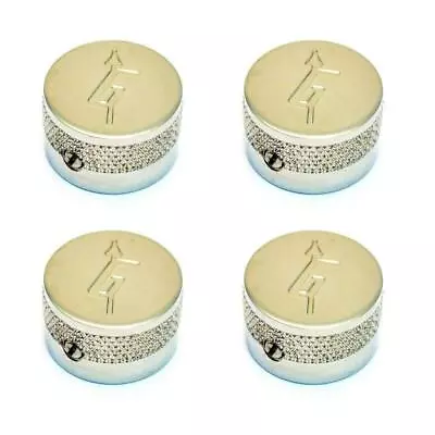 Genuine Gretsch G-Arrow Guitar Knobs For US Solid Shaft Pots (SET OF 4) NICKEL • $31.49