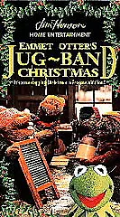 Jim Hensen EMMETT OTTERS JUG-BAND CHRISTMAS VHS *NEW/SEALED* Muppets Kermit Frog • $10