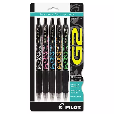 Pilot G2 Fashion Premium Retractable Gel Ink Pen Black Ink/Asst. Barrels .7mm • $12.47