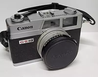 Vintage Canonet Ql17 G-iii Rangefinder Camera • £76.25