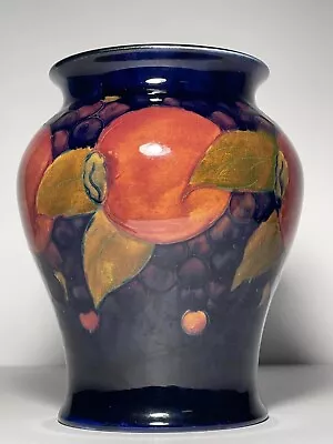 Signed William Moorcroft Pomegranate Vase • $375