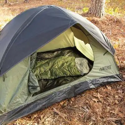 Portable Outdoor Camping 2 Person Waterproof Hiking Folding Dome Tent Camouflage • $35.99