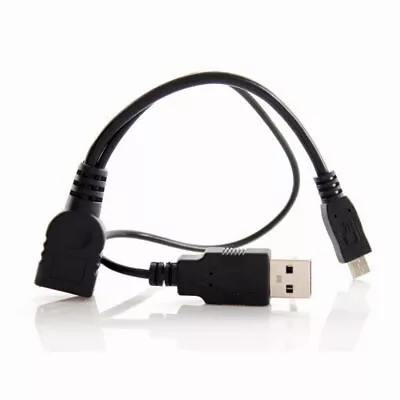 USA Micro USB Host OTG Cable With USB Power For Samsung Galaxy S2 S3 S4 • $5.51