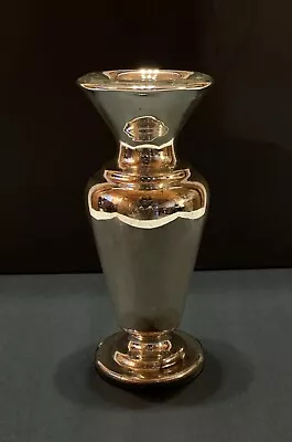 Antique Vintage Mercury Glass Vase Silvered Glass 8.5 Inch • $60