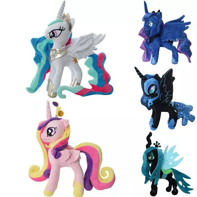 30cm My Little Pony Princess Celestia Soft Plush Toys Stuffed Figure Doll Gift • £22.67