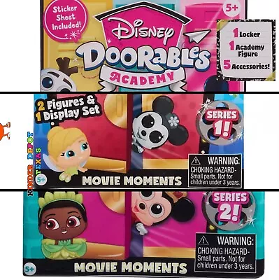 📓Doorables Academy Lockers S1 📽Movie Moments ~ 1 ~ 2 ~ You Pick! NEW SEALED 🎞 • $14.99