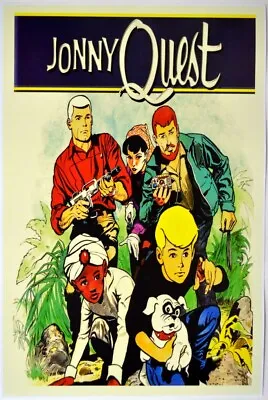 JONNY QUEST GANG PRINT Hanna Barbera Bandit Race Hadji • $20.99
