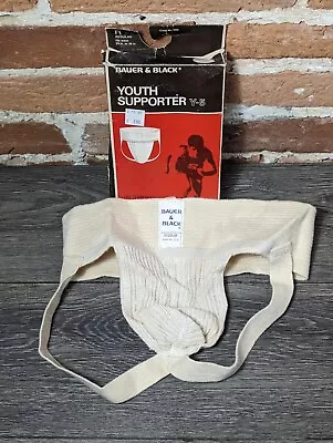 Vintage Bauer & Black Swimmer Athletic Supporter Jock Strap Sz Regular Deadstock • $119.99