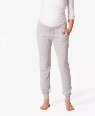 Seraphine Honour Knit Maternity Joggers Grey RRP £39.00 CA179 • $31.58