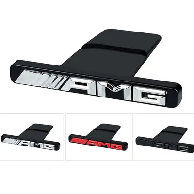 For AMG Badge Car  Front Vertical Strip Grill Radiator Decal Sticker Emblem • $10.99