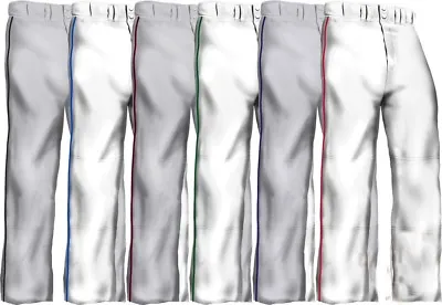 Easton Quantum + Adult Men's Piped Open Bottom Baseball Pants A164617 CLOSEOUT ! • $14.99