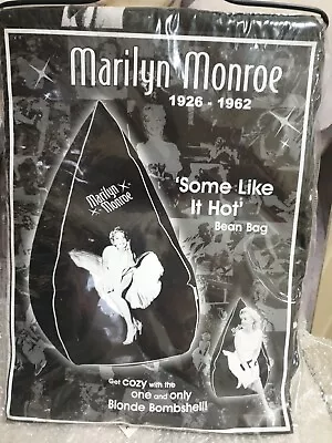 Marilyn Monroe 1926-1962 'Some Like It Hot' Bean Bag New • $50