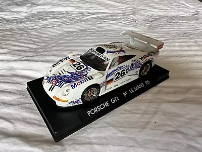 £13.50 • Buy SCALEXTRIC - FLY PORSCHE A35 911 GTI Le Mans 1996 #26 1:32 Slot Car