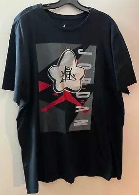 RARE VINTAGE Air Jordan Shirt MED TC5 Graffiti Size XXL 2XL 90s USED GREAT COND • $199.99