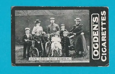 Ogdens Tabs - B Series - No. 110 - Dan  Leno  And  Family - 1902 • £3.45