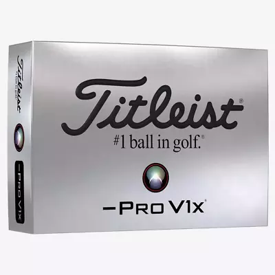 Titleist Pro V 1 Left Dash White Golf  Balls 1 Dozen  Free Ship • $54