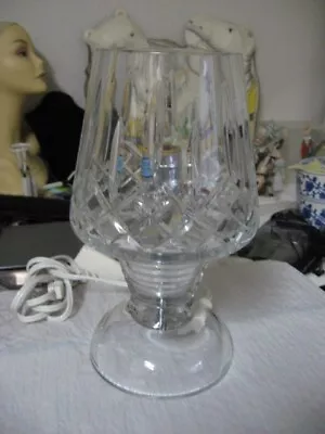 Waterford Crystal Lismore Small Taper Lamp • $165