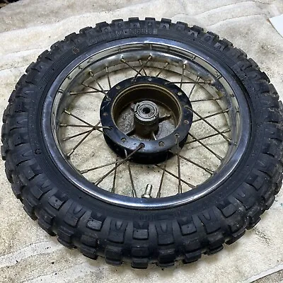 Suzuki 90’s  JR50 Front Wheel 10in Rim RM Vintage JR 50 • $39.99