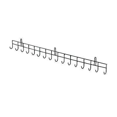 NEW! 16 Hook Wall Mounted Garden Tool Storage Rack Hanger Shed & Garage • £14.99