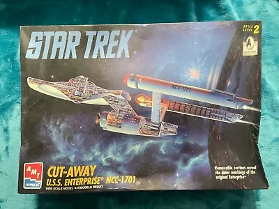 Star Trek Cut-Away USS Enterprise NCC-1701 AMT 8790 • $43.95