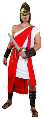 £19.99 • Buy Mens Roman Costume Warrior Spartan Book Week Stag Fancy Dress Outfit One Size L