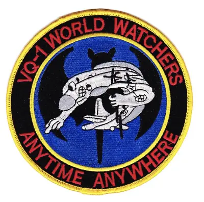 3  Air Force Vq-1 Fleet Air Recon Squadron World Watchers Embroidered Patch • $34.99