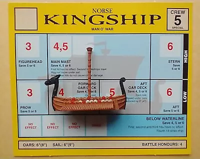 Man O'War - Norse Kingship - Assembled With Card • £33