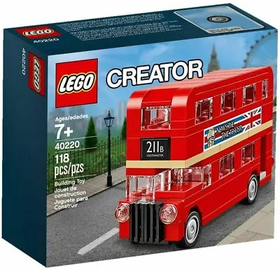 £19.99 • Buy LEGO 40220 Creator Double Decker London Bus - *RARE *LIMITED *BRAND NEW & SEALED