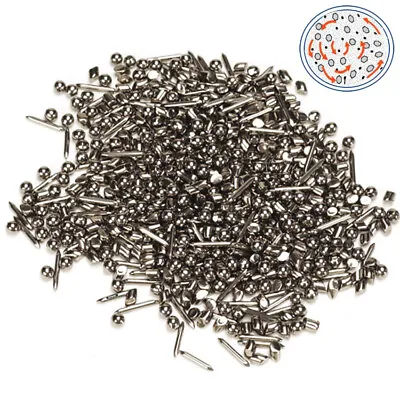 Stainless Steel Tumbling Media Mix Shot 5 Shapes 1 Lb Jewelers Finishing Tumbler • $19.94