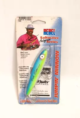 Vintage Rebel Jumpin Minnow Mark Sosin Top Water Fishing Lure • $14.99