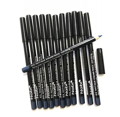 12 Pcs NABI E13 NAVY BLUE Eye Liner Eyeliner Pencil   • $15